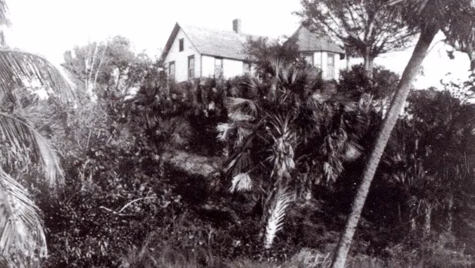 The Tyndall family home, known as El Nido.