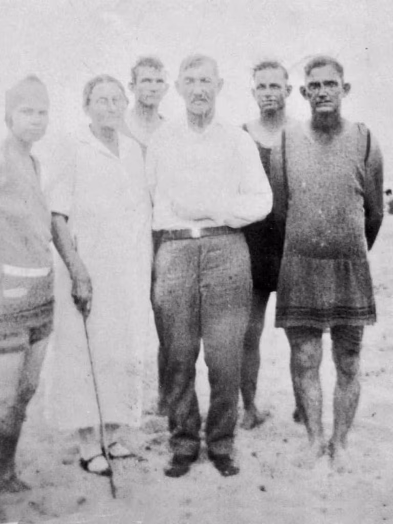 Enjoying Stuart beaches in the 1910s were Louise, Elizabeth, Lawrence, Horatio, Walker, and Edward.