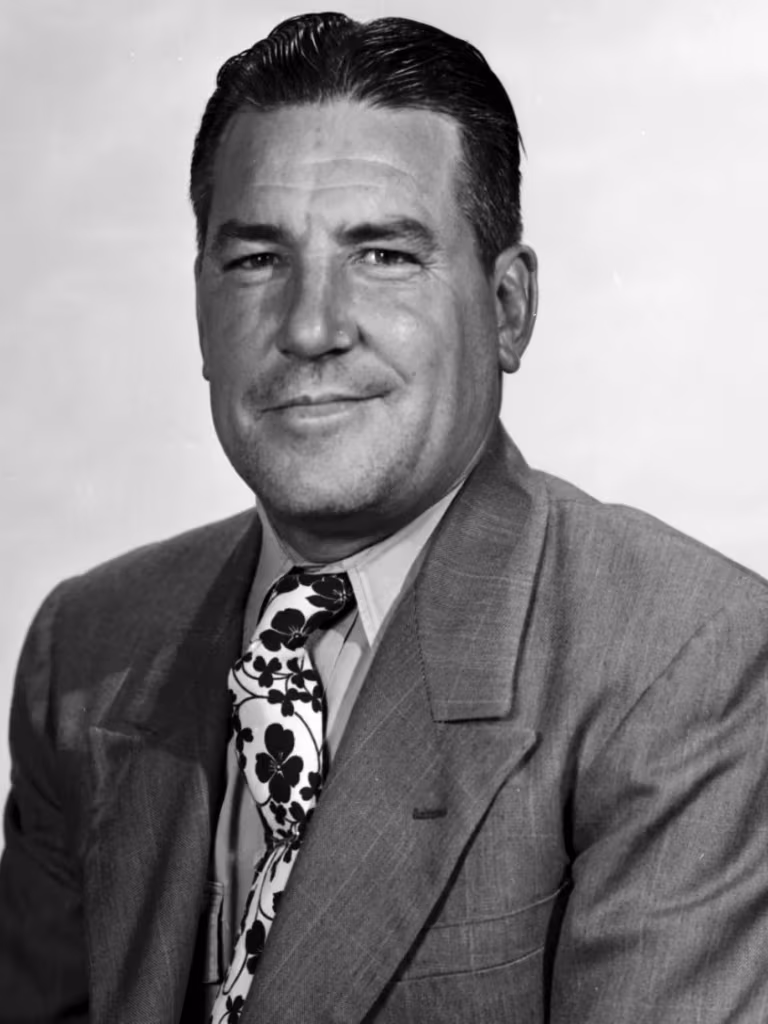 John Mann's portrait in the 1950s.