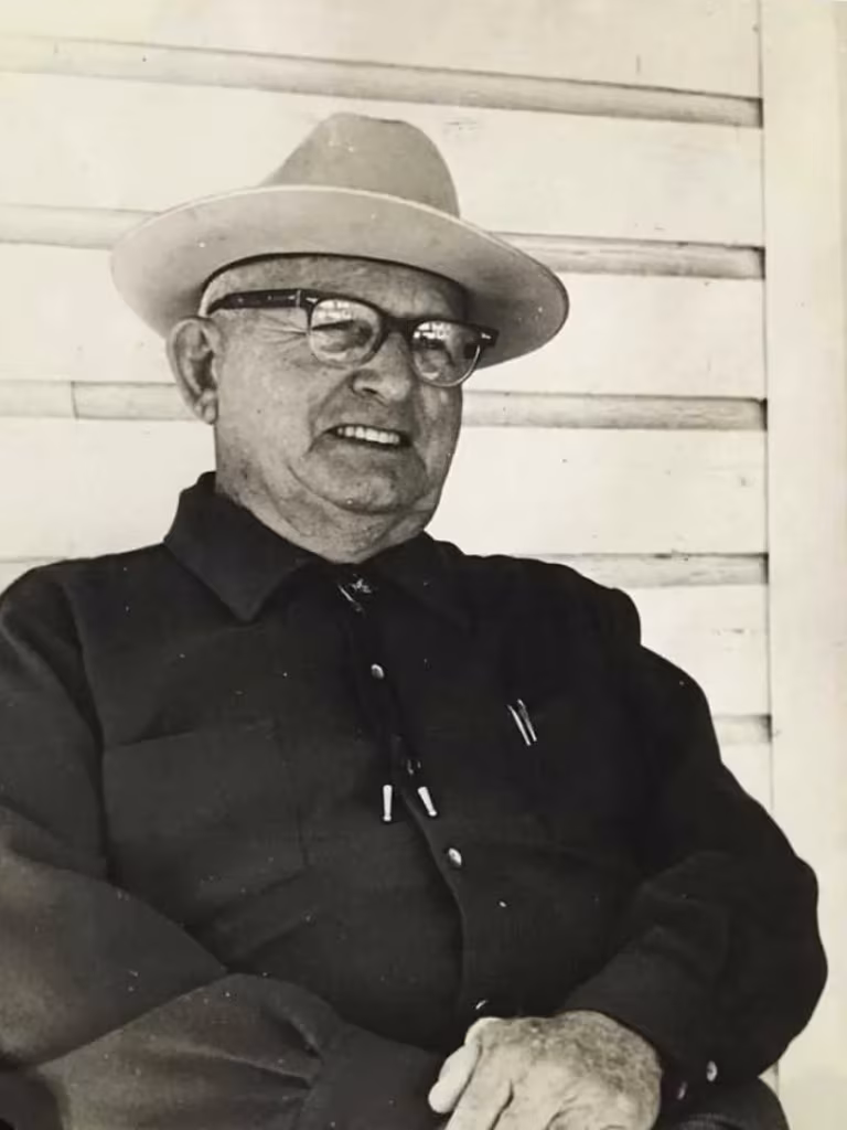 Buck Hendry in the 1980s.