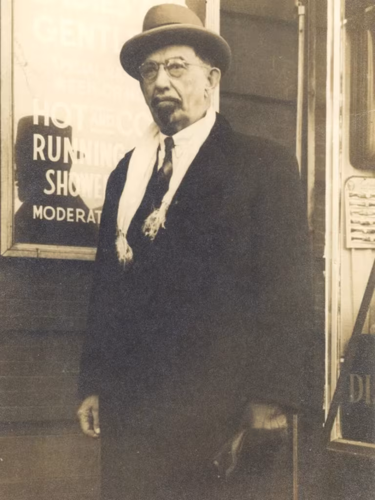 Pierce Roe McCrary in the 1920s.