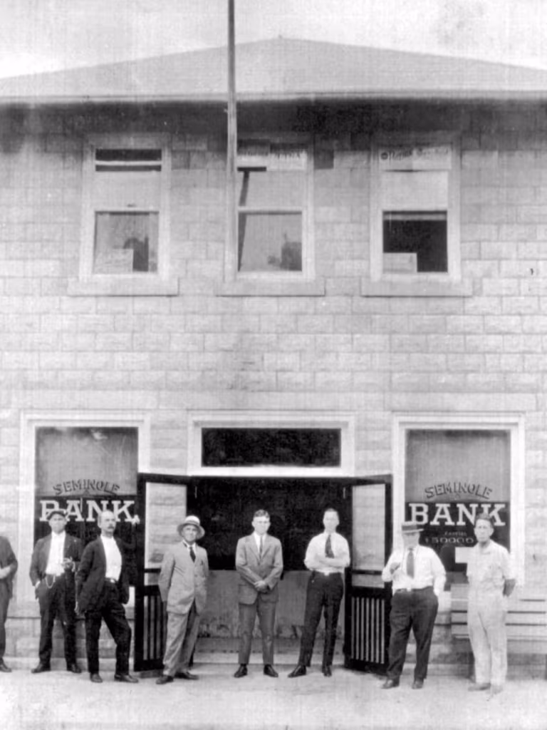 The Seminole Bank in downtown Stuart had closed its doors permanently on March 1, 1929.