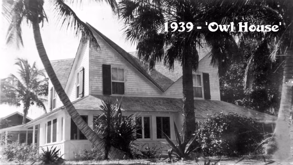 The Platt-Porter house on Colorado Avenue in 1939.