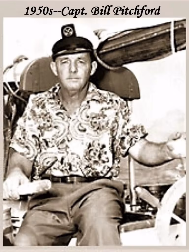 Capt. Bill Pitchford in 1953.