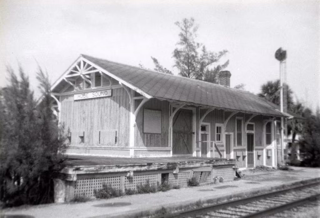 Hobe Sound Depot in the 1960s