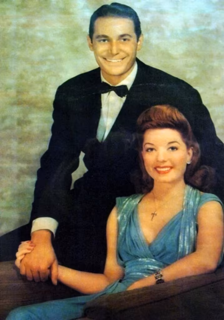 Actor Jon Hall and singer wife, Frances Langford of Jensen Beach.