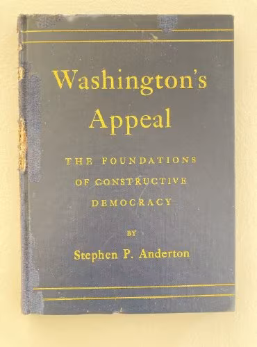 Washingtons Appeal (hardbound book)